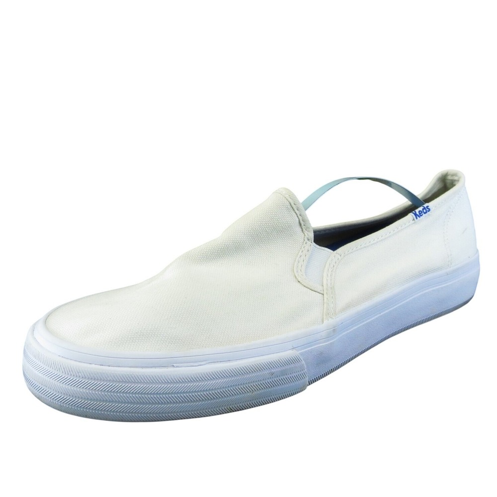 Keds Soft Terra Women Slip-On Shoes Size 10 Medium White Fabric Slip On